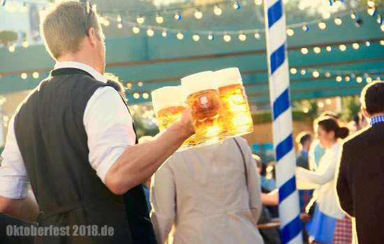 Tischreservierung im Bierzelt - Tische und Plätze auf dem Oktoberfest